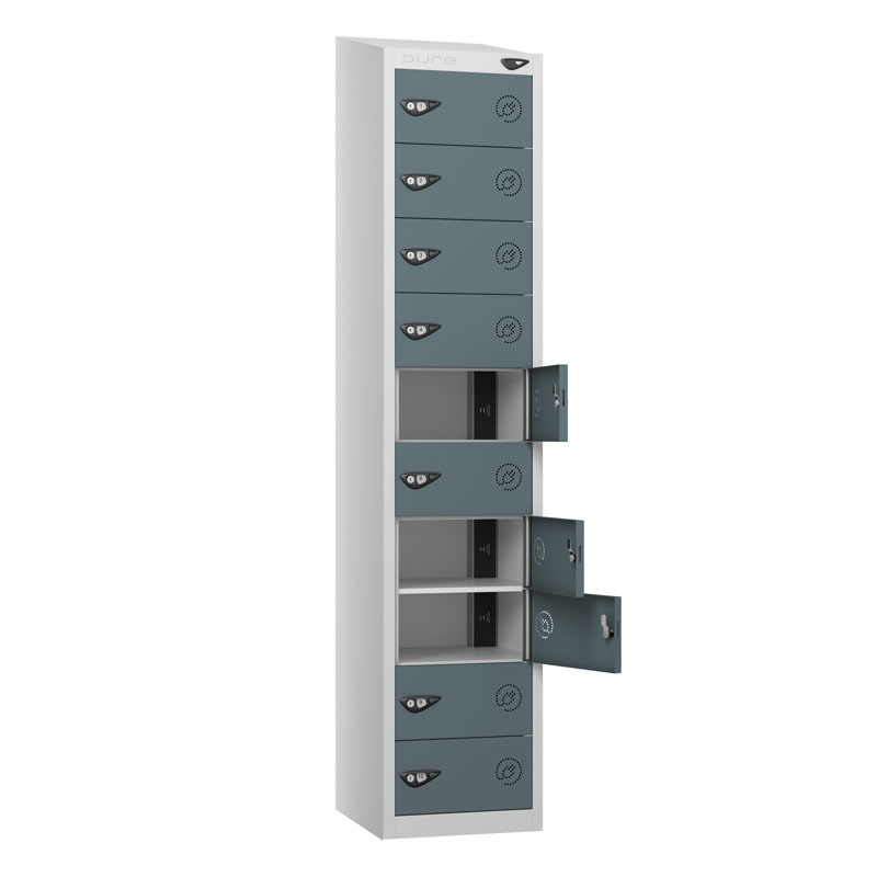 POWER 10 Tier Laptop Charging Lockers