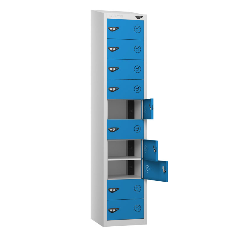 POWER 10 Tier Laptop Charging Lockers