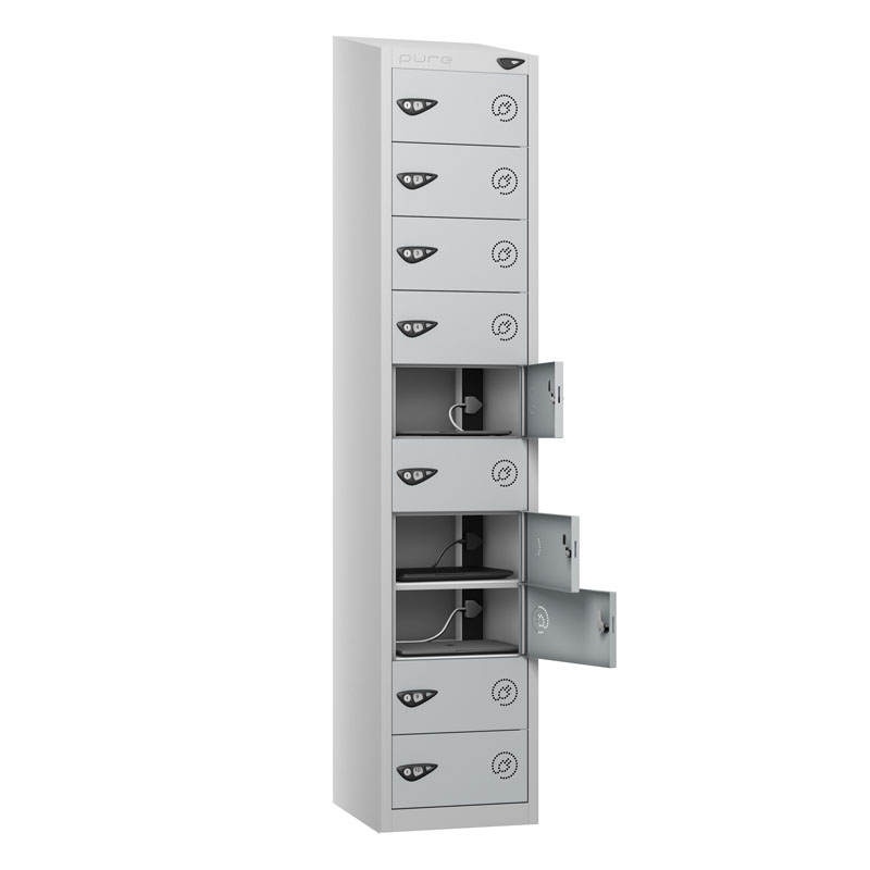 POWER 10 Tier Laptop Charging Lockers