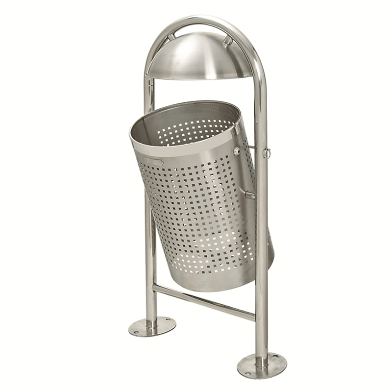 Tilting Outdoor Litter Bin