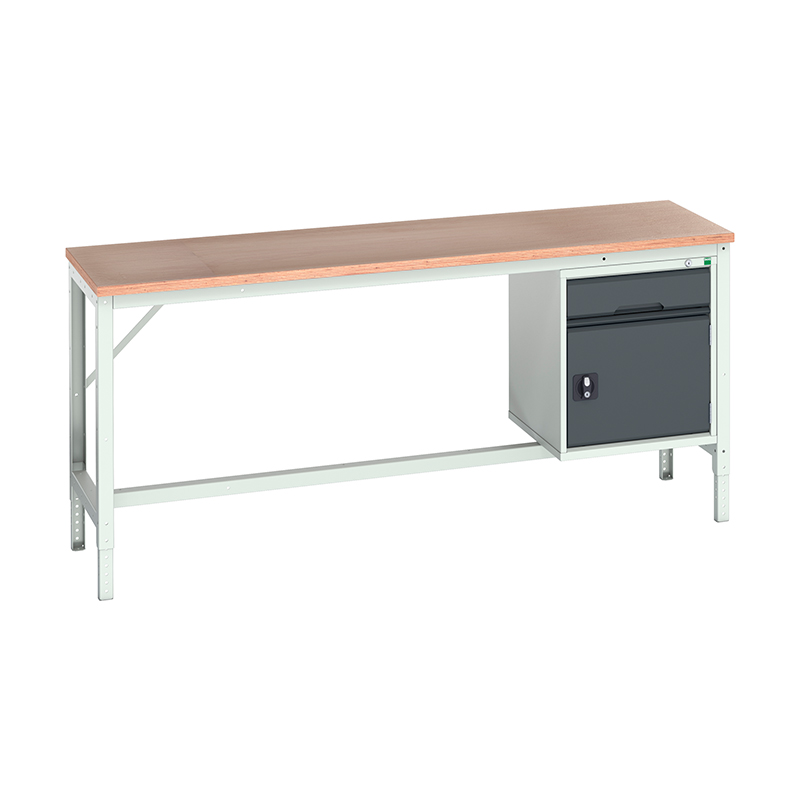 Bott Verso Framework Benches with Cupboard - 2000mm wide