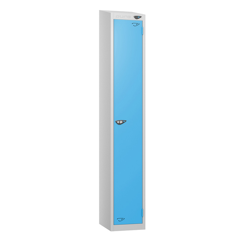 PRIME 1 Tier Steel Lockers - Sloping Top – 300(w) x 300(d)mm