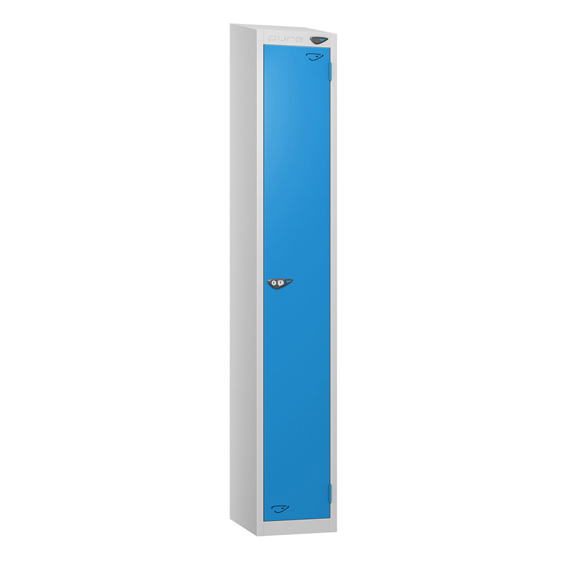 PRIME 1 Tier Steel Lockers - Sloping Top – 300(w) x 380(d)mm