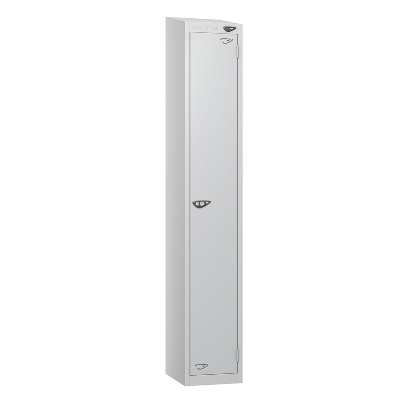 PRIME 1 Tier Steel Lockers - Sloping Top – 380(w) x 450(d)mm
