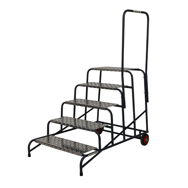 Climb-It Wide Work Steps - 1 Handrail