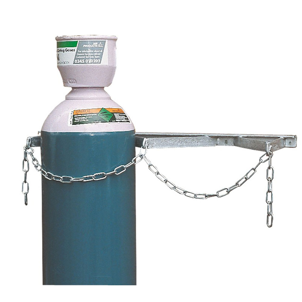 Gas Cylinder Storage Rack Galvanised 3 Cylinders Up to 270mm CSI