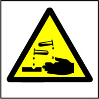 Corrosive Symbol - 100 x 100