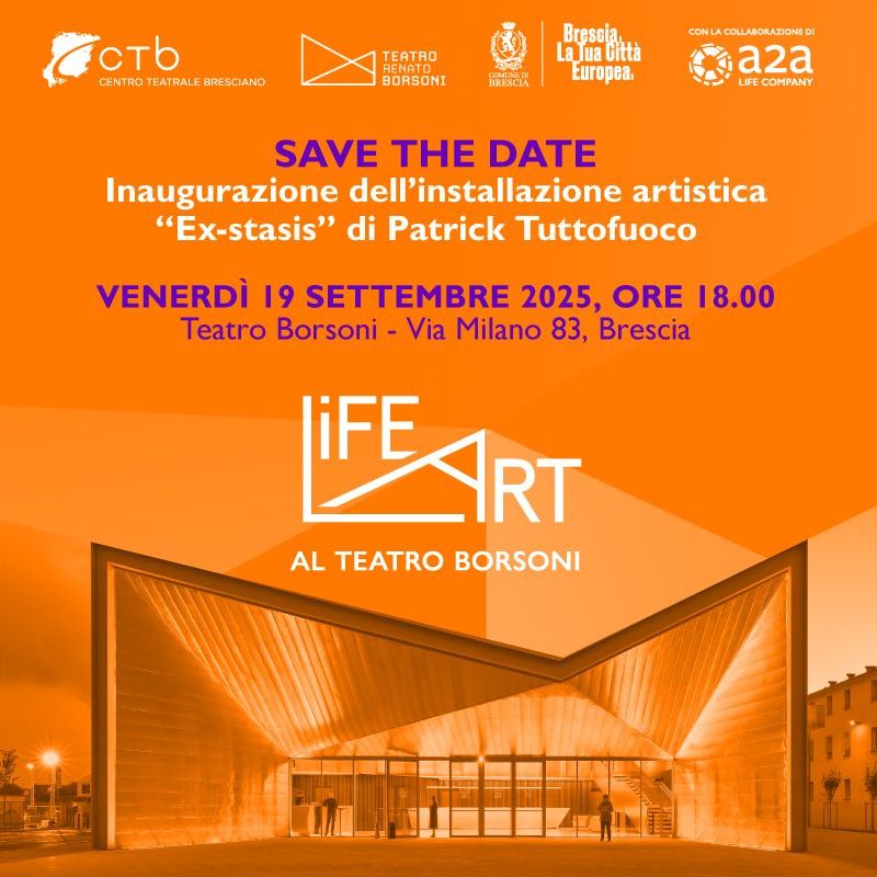 Inaugurazione dell'installazione artistica "Ex-stasis" di Patrick Tuttofuoco