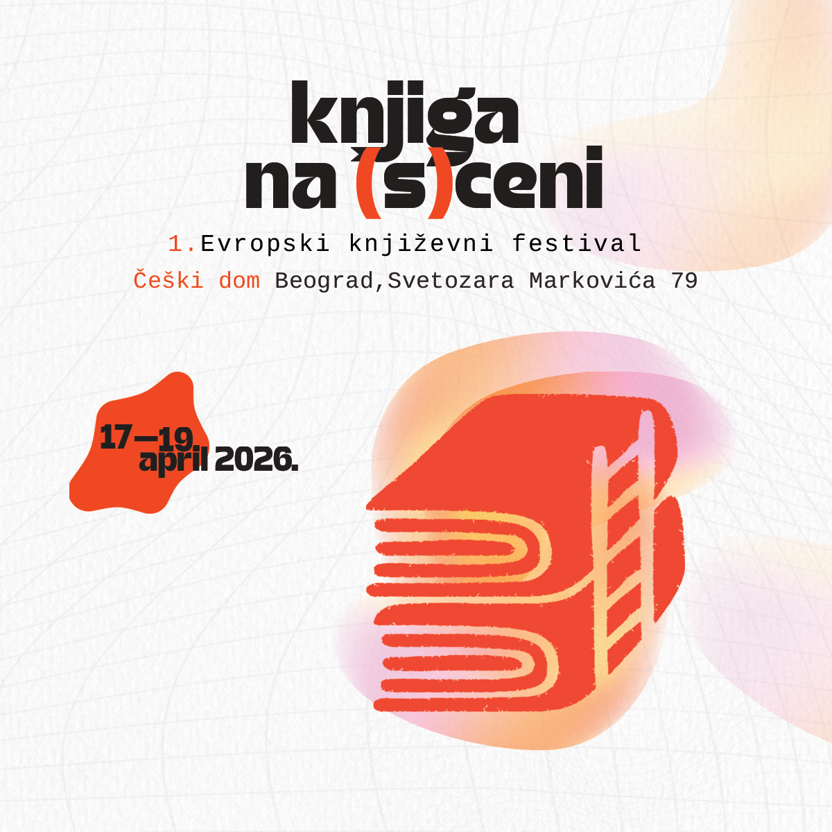 Knjiga na (s)ceni - festival evropske književnosti