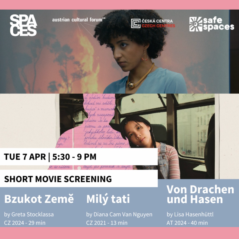 Safe Spaces, filmové promítání: Buzz of the Earth – Love, Dad – About Dragons and Bunnies