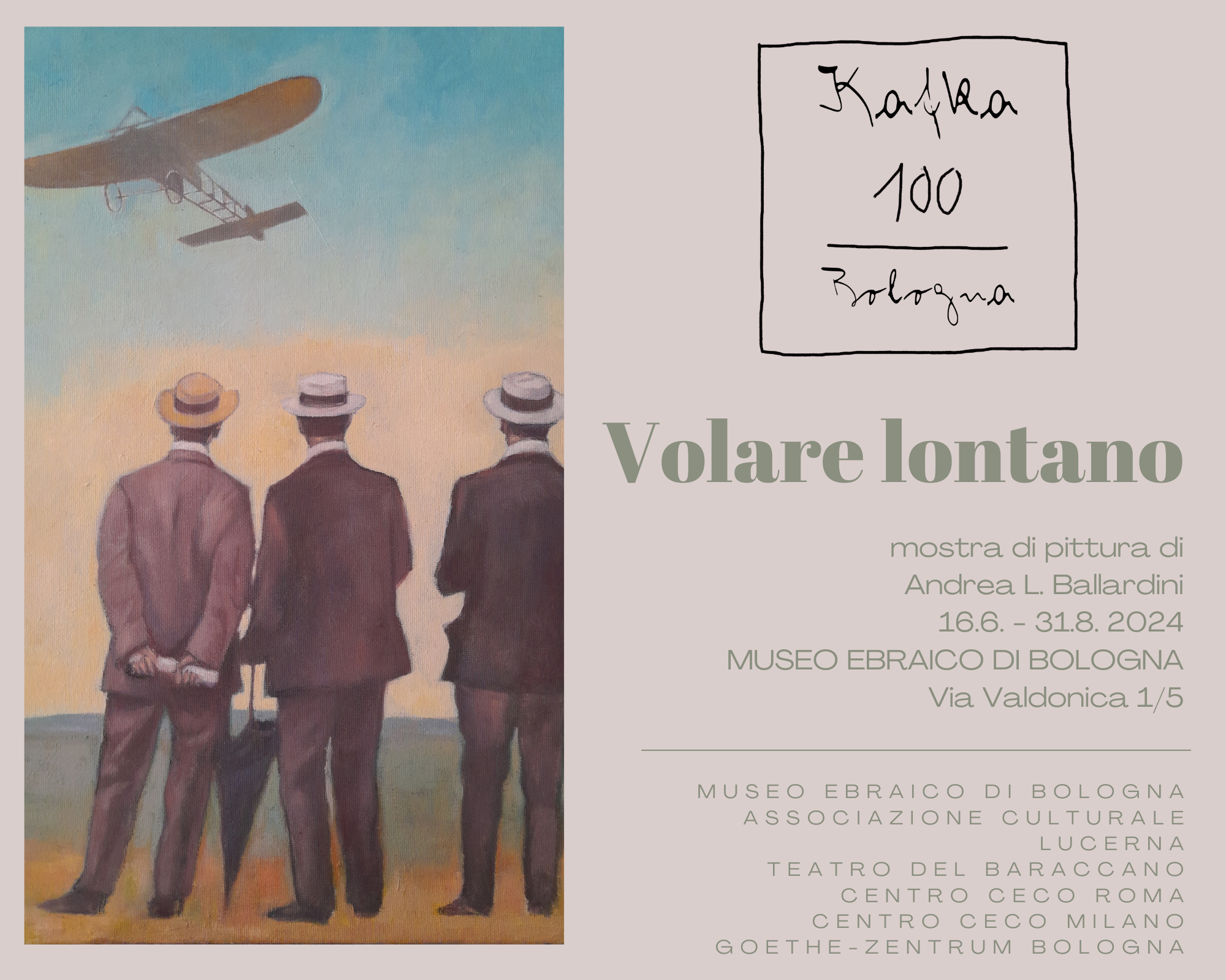 Volare lontano - Franz Kafka a Bologna