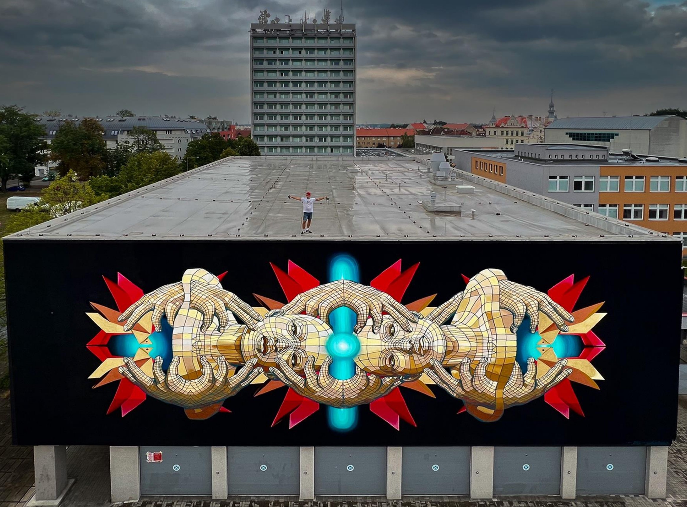 Český muralista Lukáš Kladívko vytvoří murál v Ozurgeti