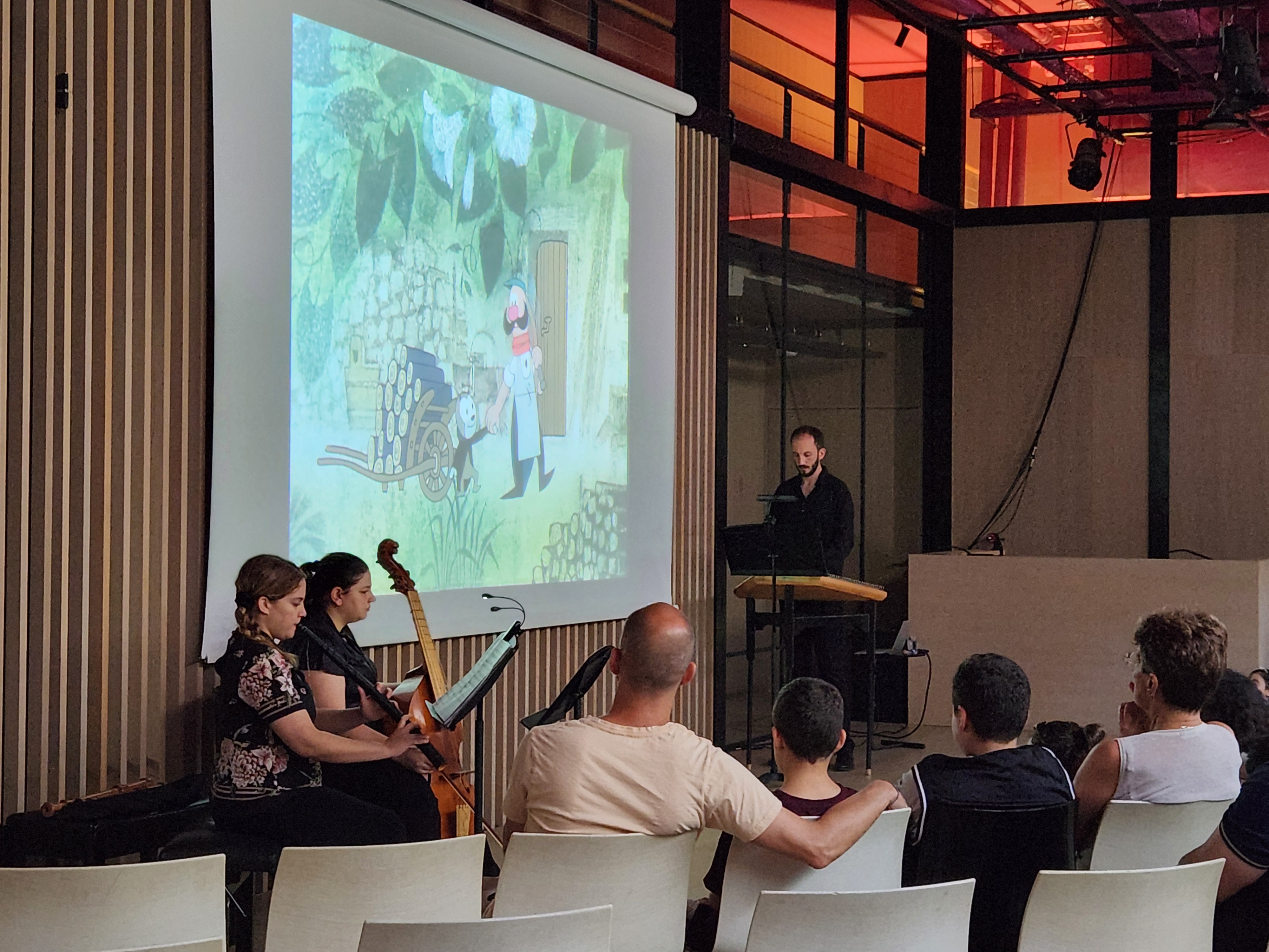 Cvrček a housličky - promítaní pro děti za doprovodu živé hudby