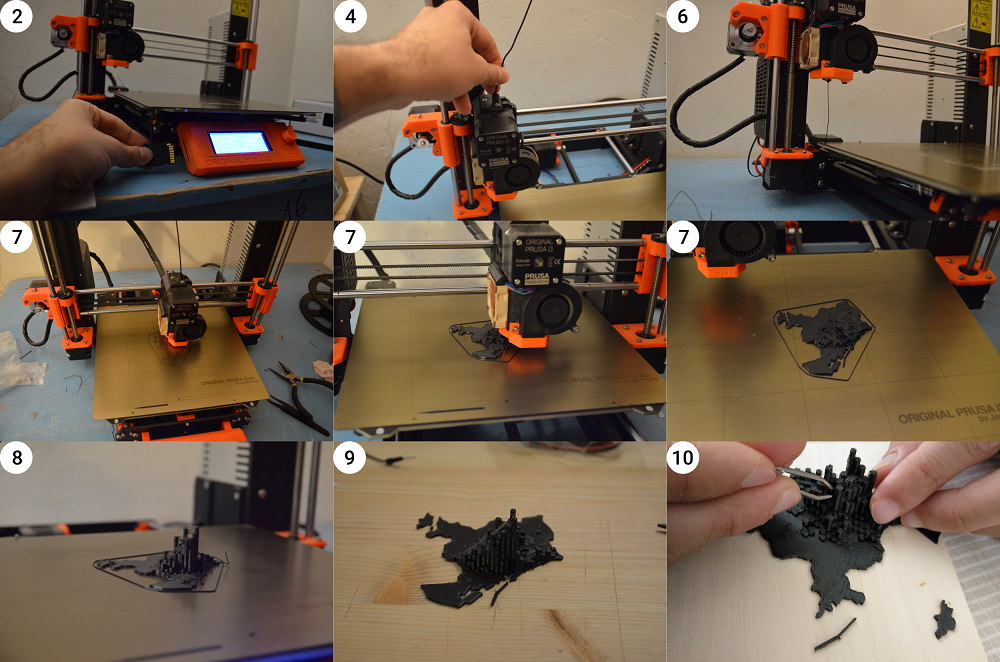 17 fabrication steps