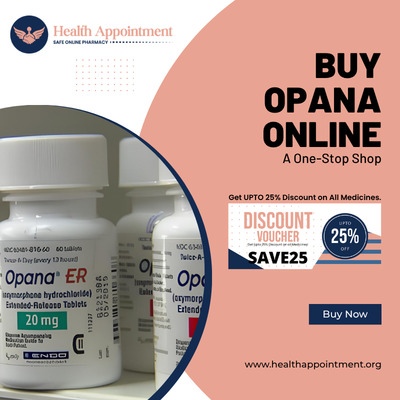 profile image Buy Opana ER Online Quick Order Placement and Secure Payment