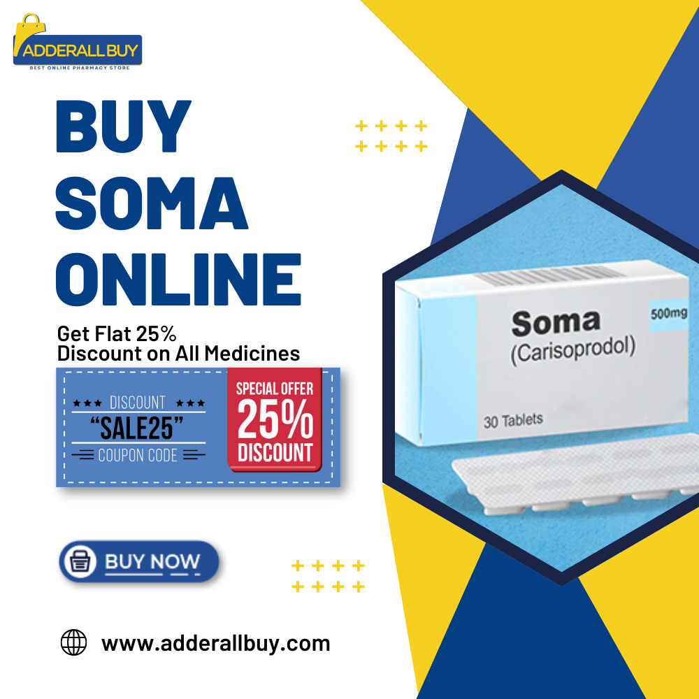 profile image Trusted Guide to Buy Soma Online with Telehealth and Fast Delivery