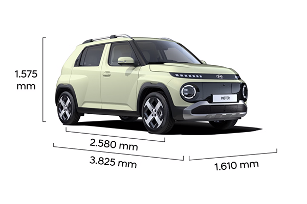 De 2024 Hyundai Inster krijgt een verwarmbare achterruit