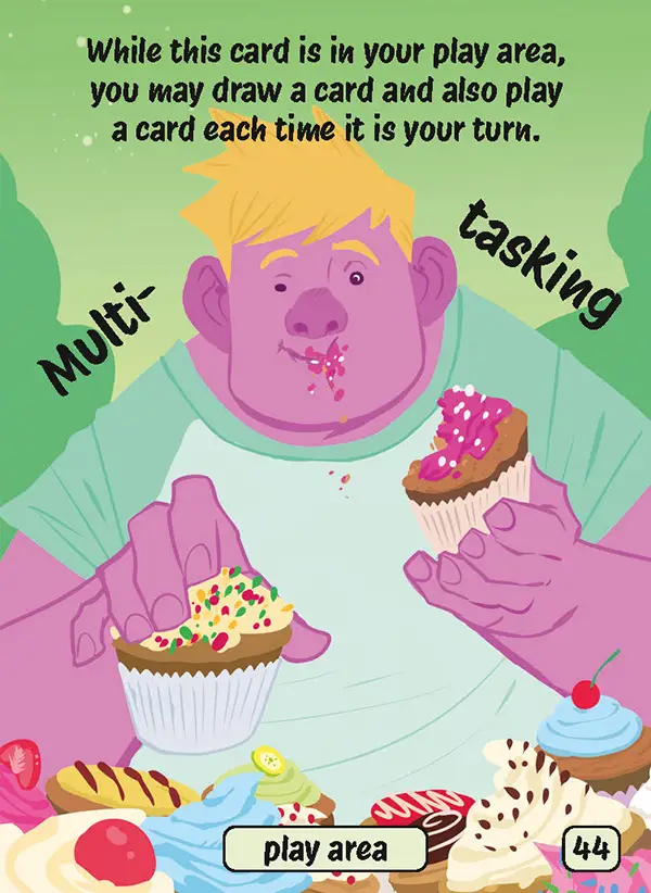Card 44 of the Card Game I AM DONE