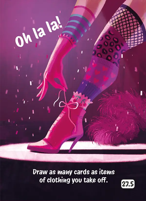 Card 27,5 of the Card Game DONE I AM