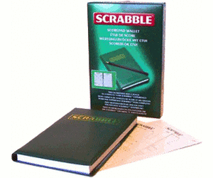 Scrabble – Wertungsbuch mit Stift