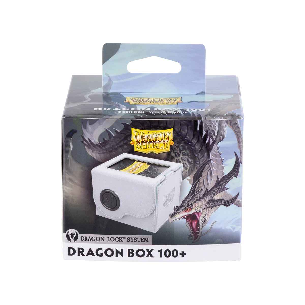 Dragon Shield: Dragon Box 100+ – White & Aqua