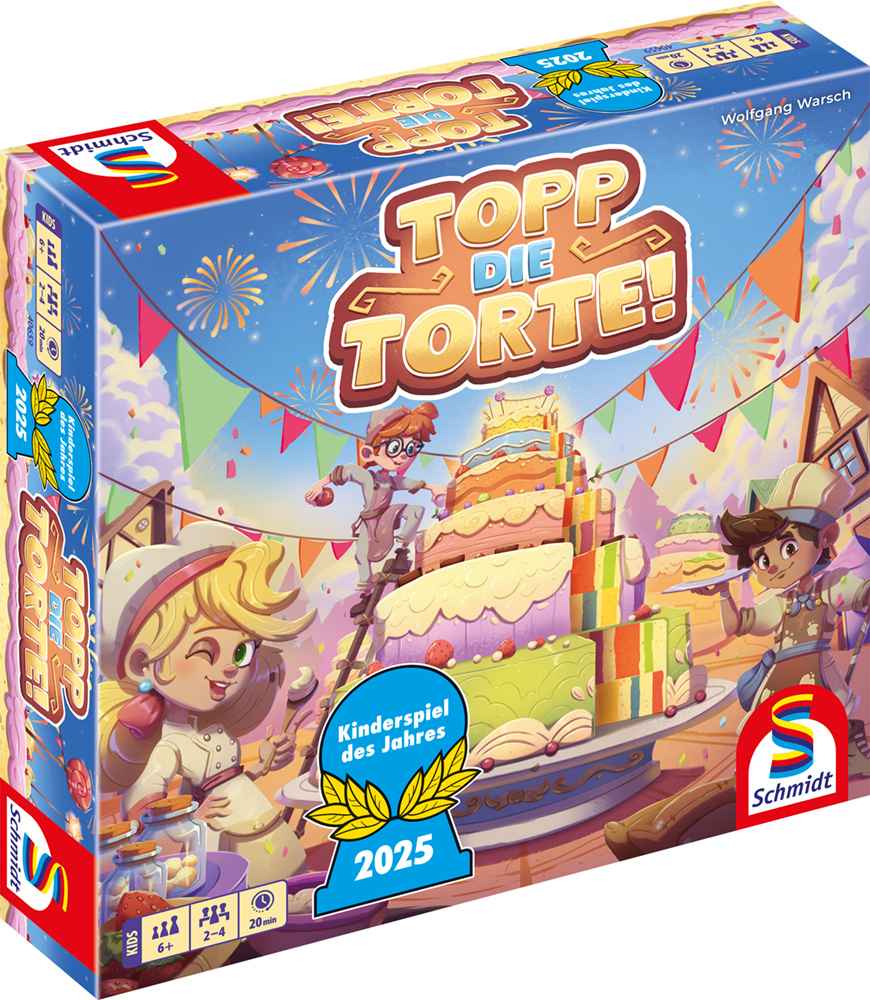 Topp die Torte! *Nominiert Kinderspiel des Jahres 2025*