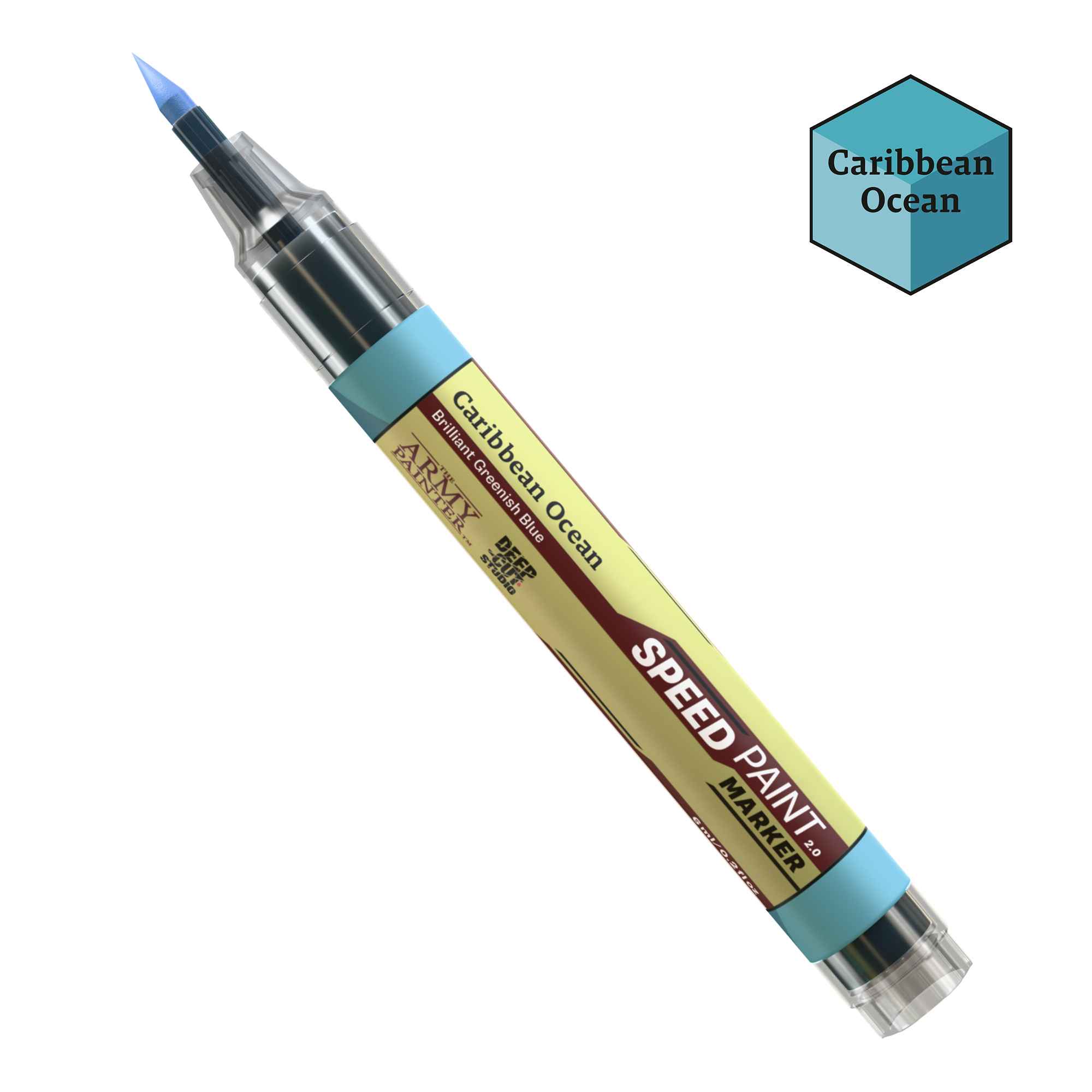 Army Painter Speedpaint: Marker Carribean Ocean
