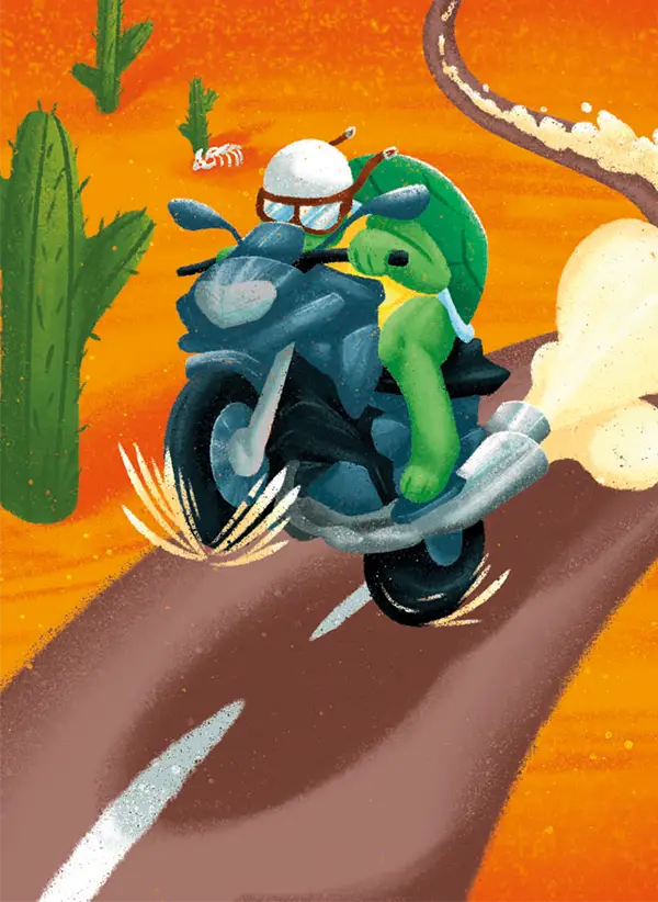 Illustrationen der Karte 51,5 des Kartenspiels FERTIG ICH HABE