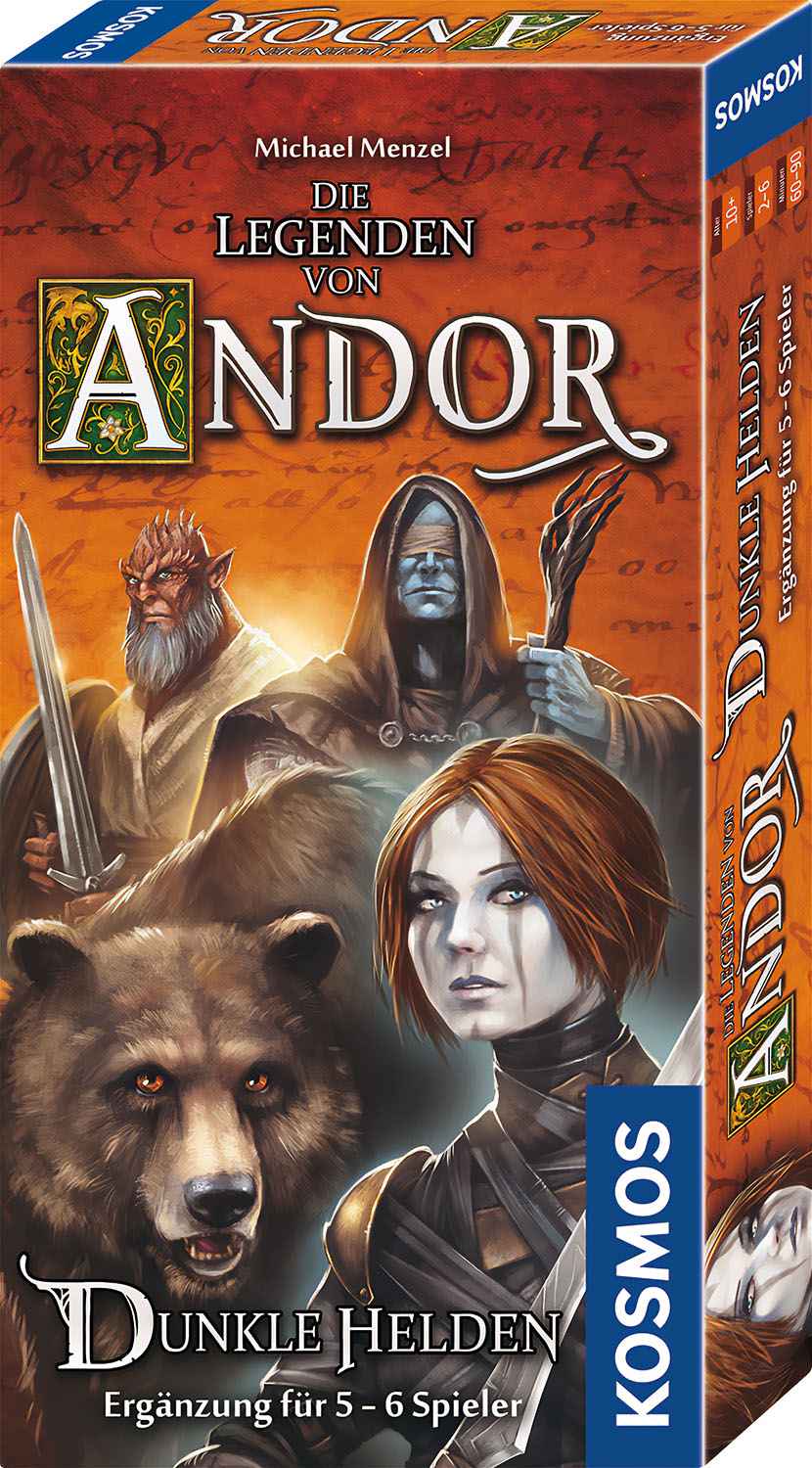 Die Legenden von Andor: Dunkle Helden 5-6 Spieler