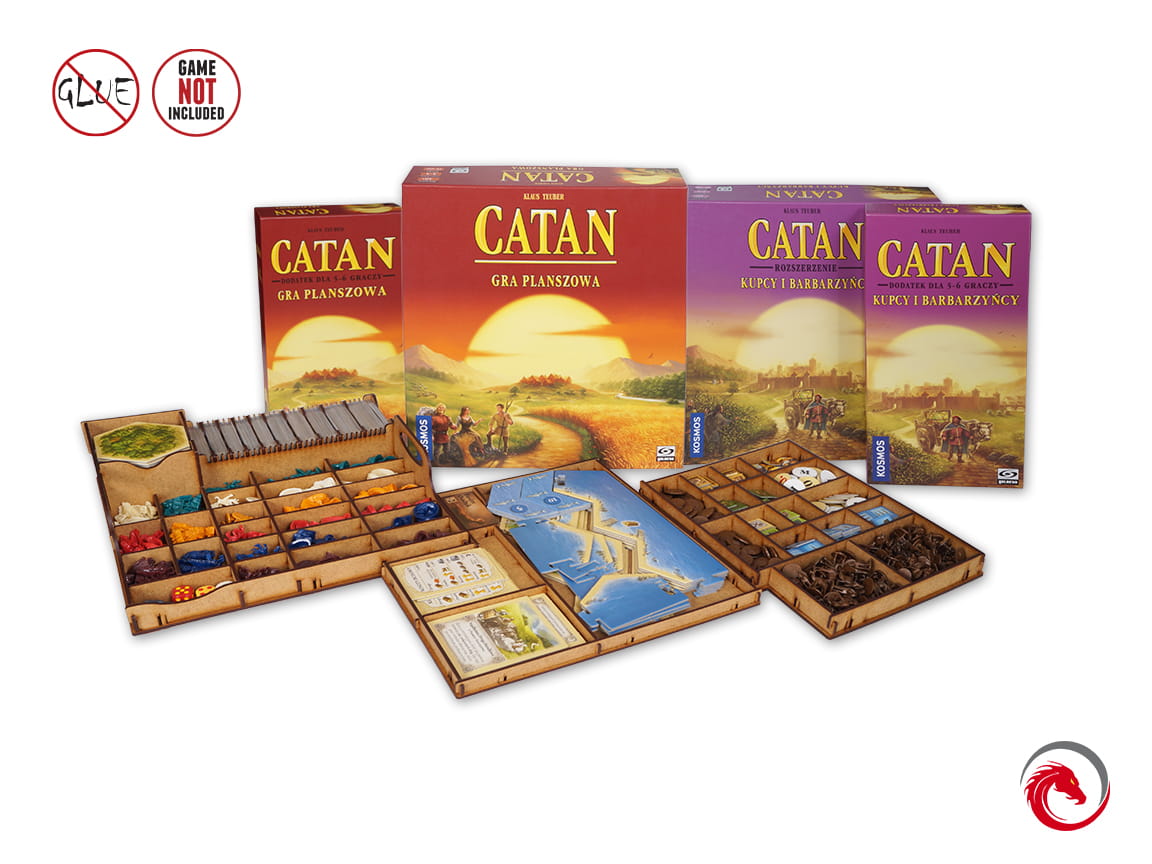 Insert: Catan + Traders & Barbarians + 5-6 Players Expansions