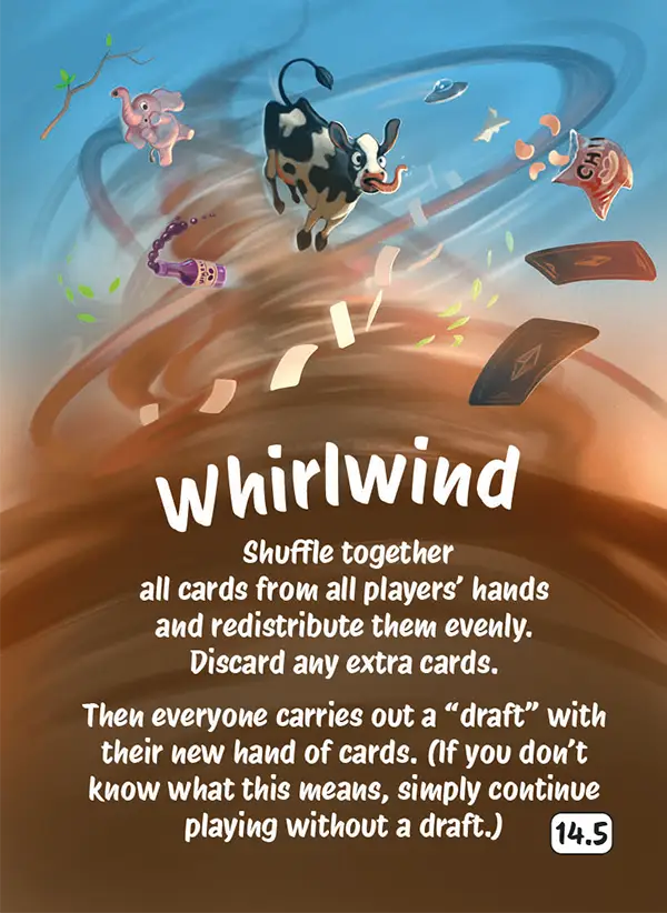 Card 14,5 of the Card Game DONE I AM