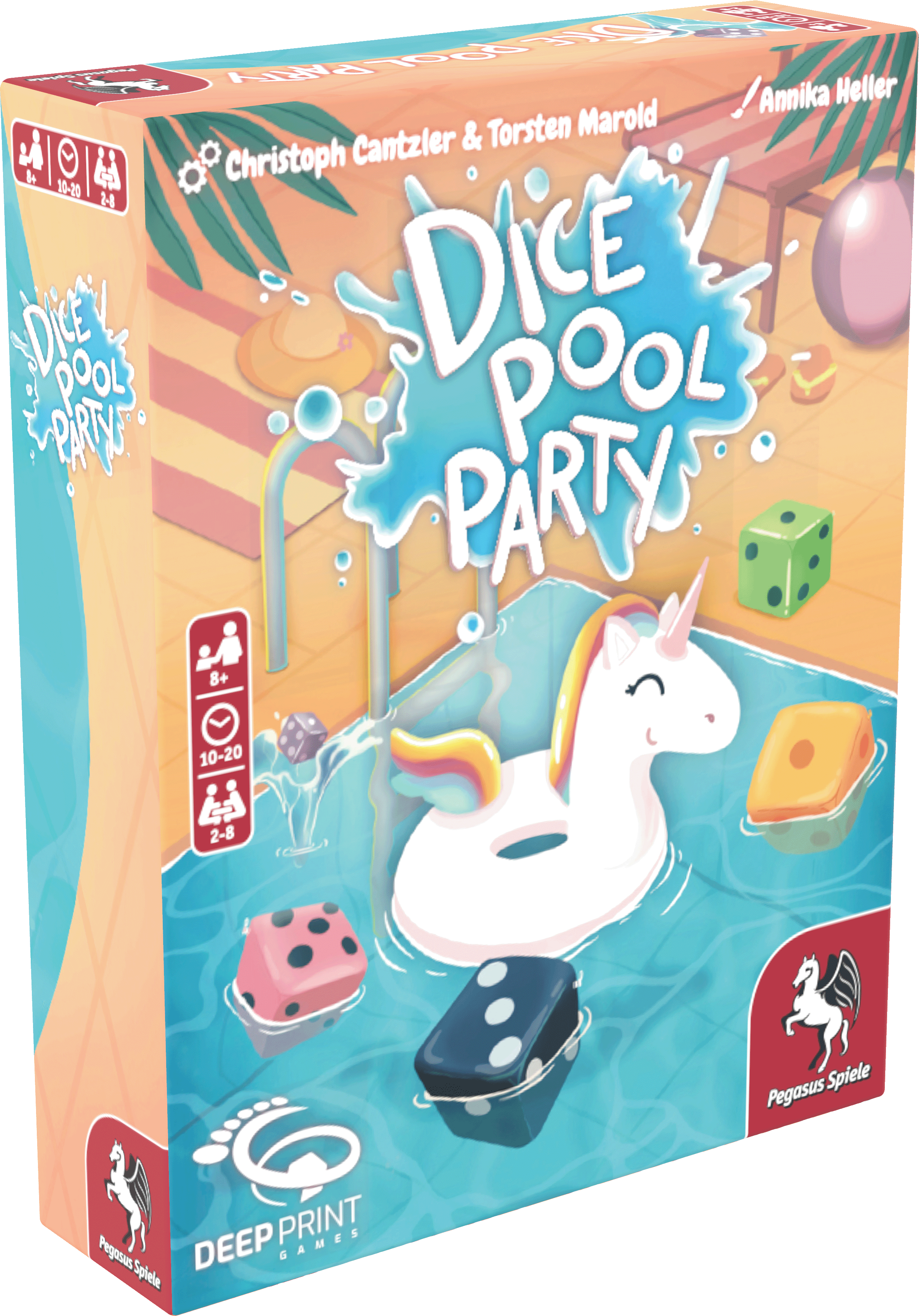 Dice Pool Party (Deep Print Games) (English Edtion)