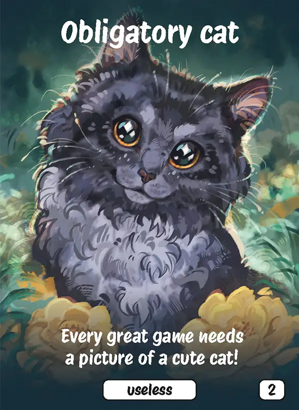 Card 2 of the Card Game I AM DONE