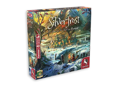 Produktgrafik des Brettspiels Silverfrost - Ein Spiel in der Welt von Everdell