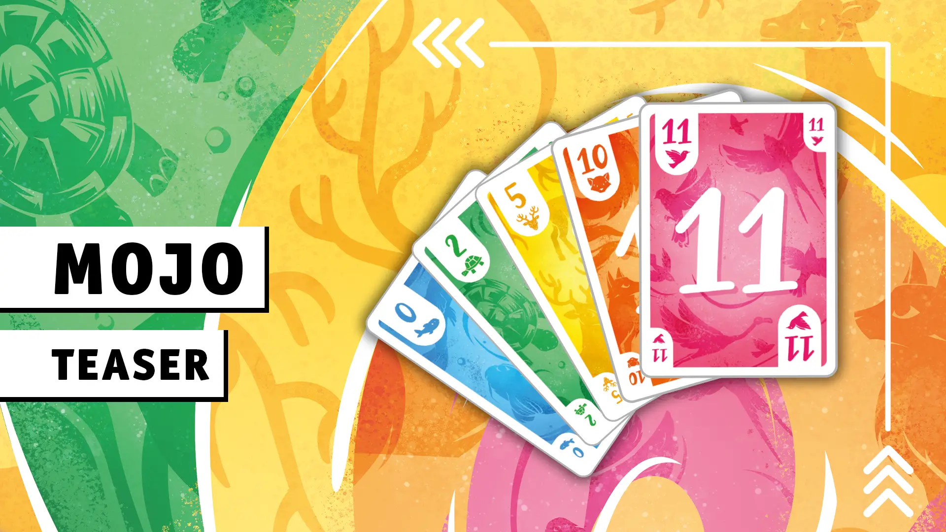 Mojo Teaser; Illustration des Brettspiel Mojo