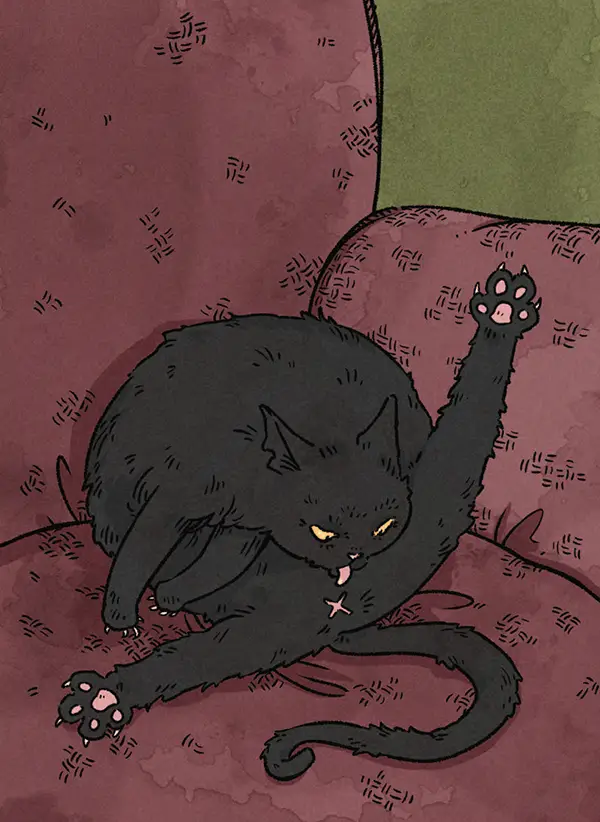 Illustrationen der Karte 38 des Kartenspiels ICH HABE FERTIG