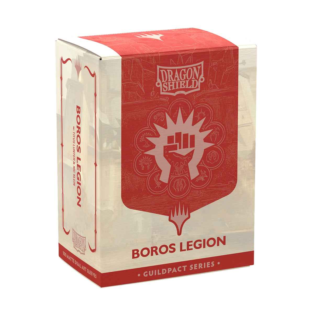 Dragon Shield: Dual Matte Art Sleeves – Guildpact Series - Boros Legion