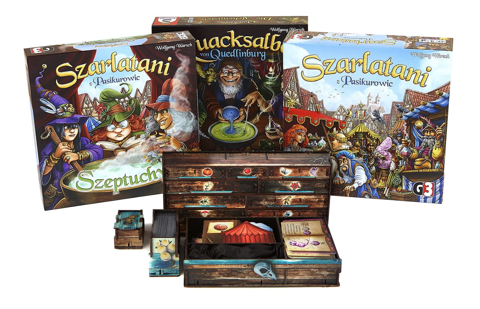 Insert: The Quacks of Quedlinburg + Expansions UV PRINT