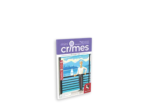 Produktgrafik des Krimispiels MiniCrimes - Blutiger See