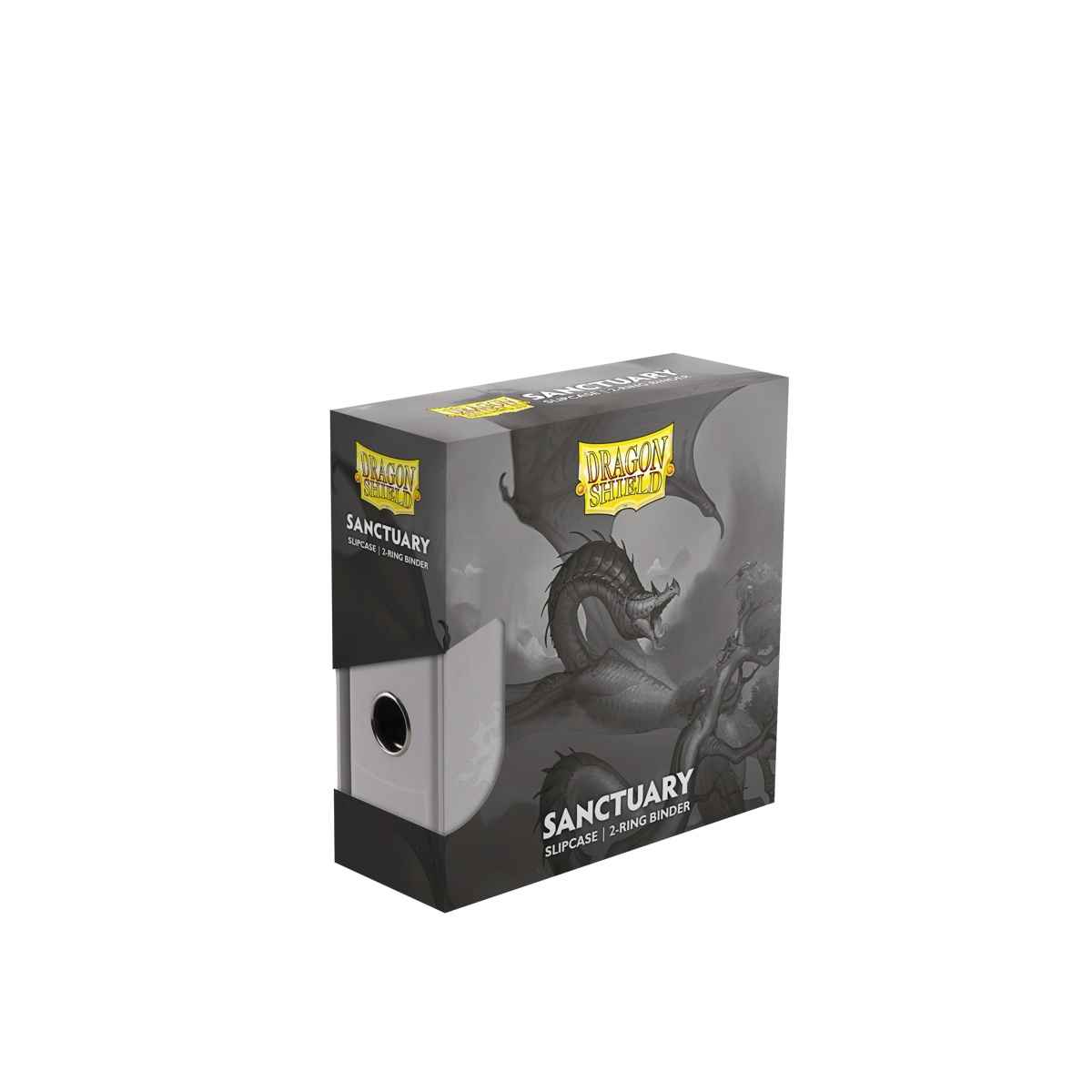 Dragon Shield: Sanctuary Slipcase Binder 2-Ring - White