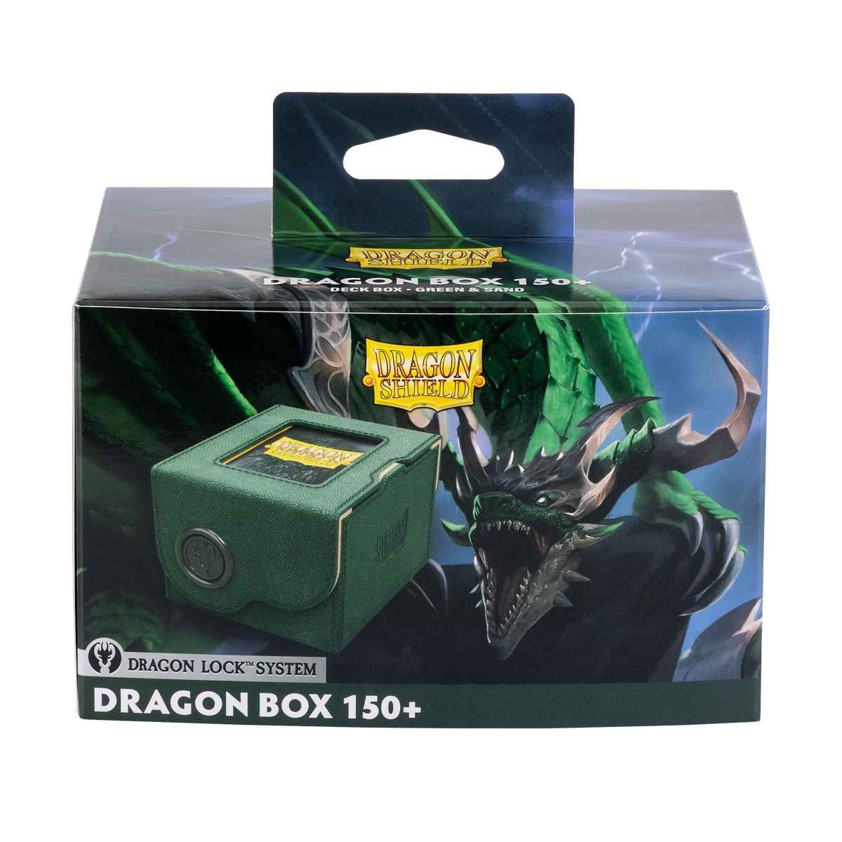 Dragon Shield: Dragon Box 150+ – Green & Sand