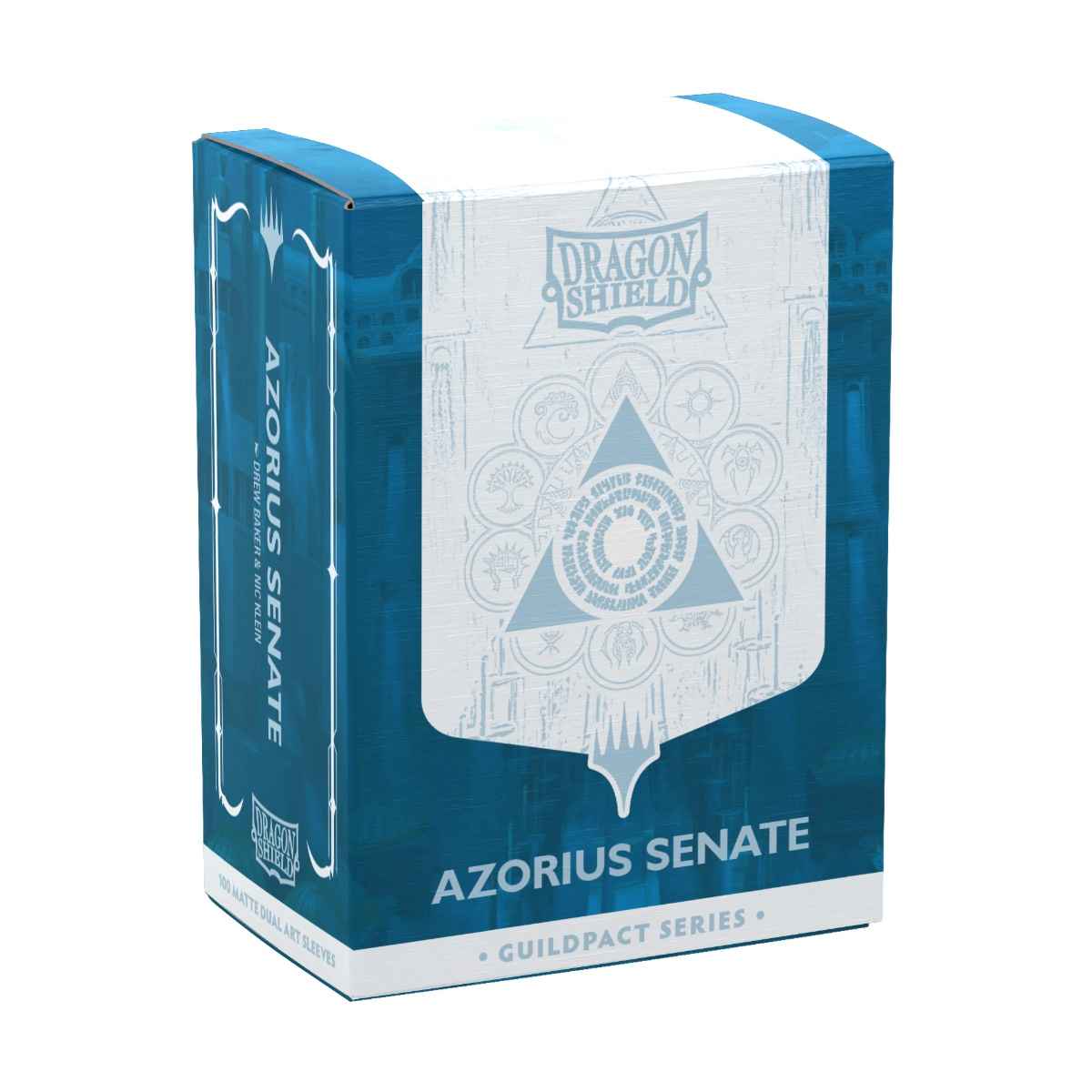 Dragon Shield: Dual Matte Art Sleeves – Guildpact Series - Azorius Senate