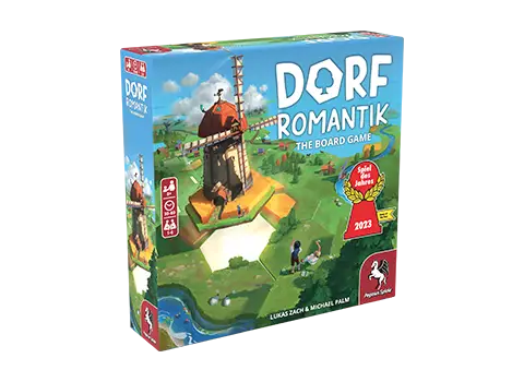 Product graphics for the board game Dorfromantik - The Board Game