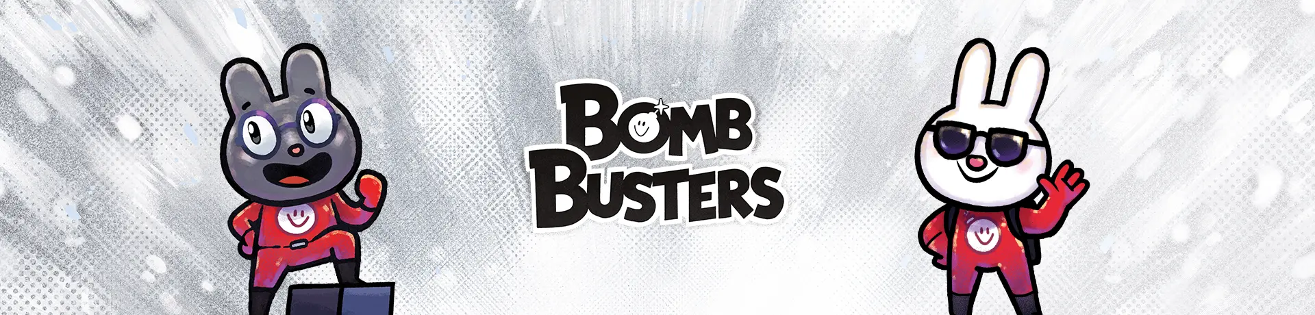 Grafik und Illustrationen des Brettspiels Bomb Busters