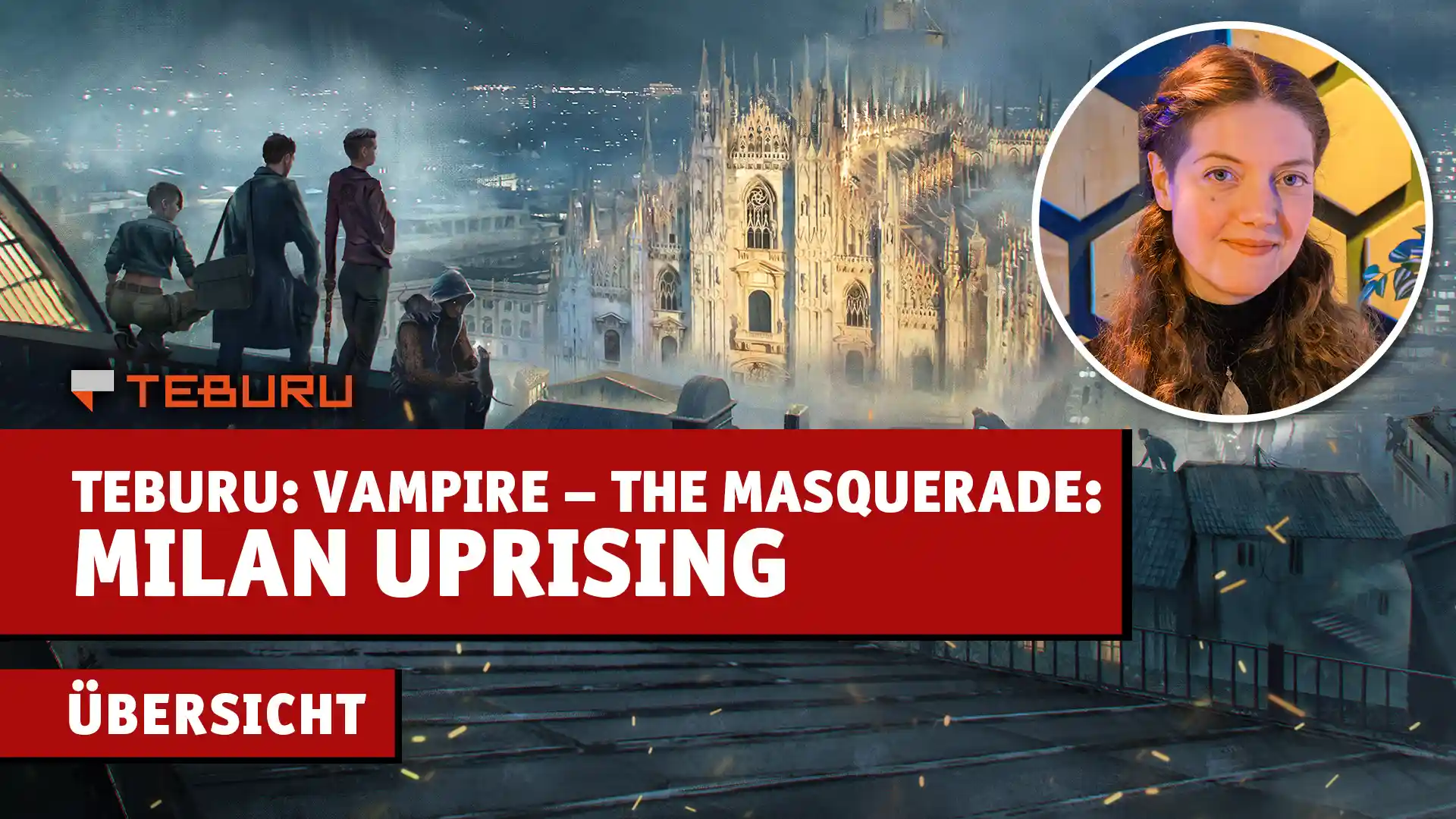 Thumbnail für Übersichtsvideo zum Brettspiel Teburu: Vampire: The Masquerade – Milan Uprising