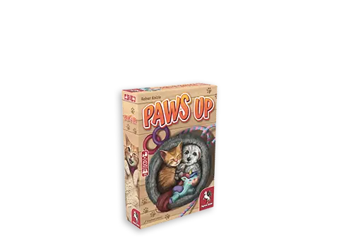 Product graphics for the card game Paws Up