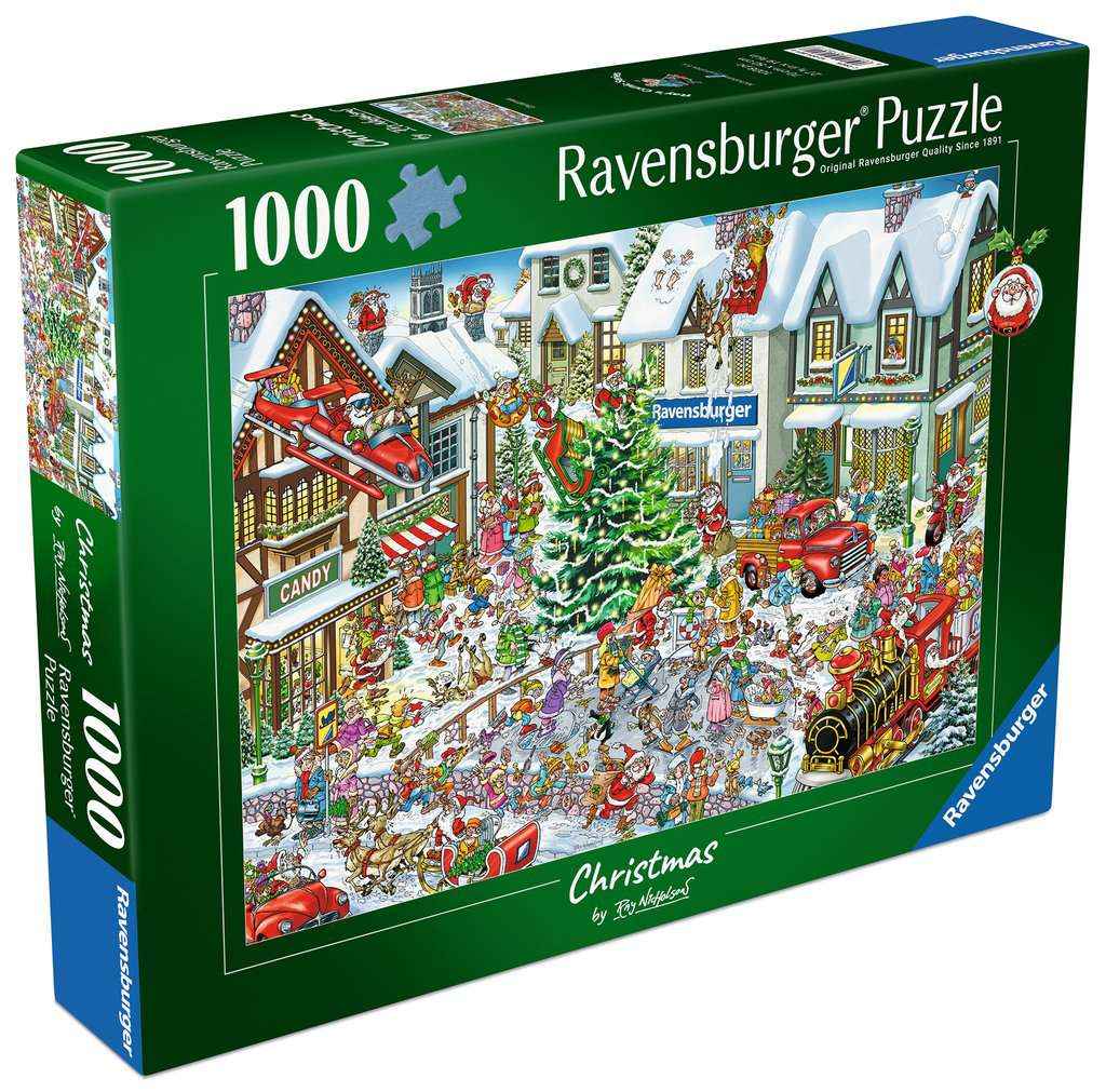 Puzzle: Wimmelbild Weihnachten (1000 Teile)