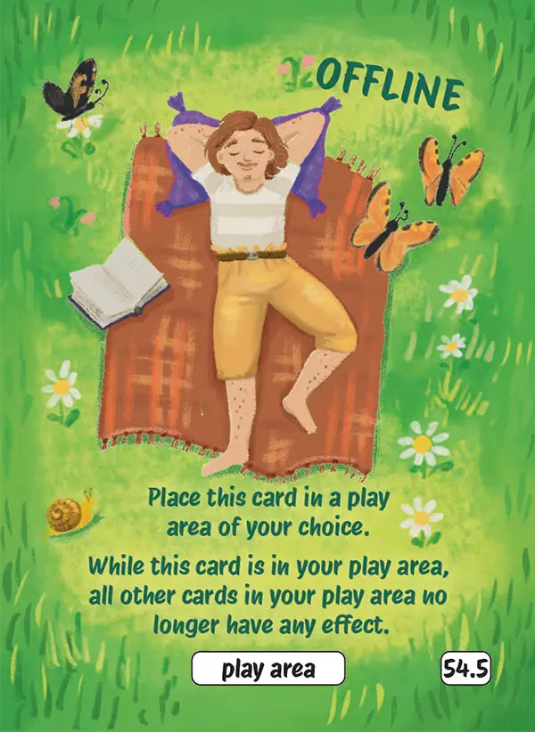 Card 54,5 of the Card Game DONE I AM