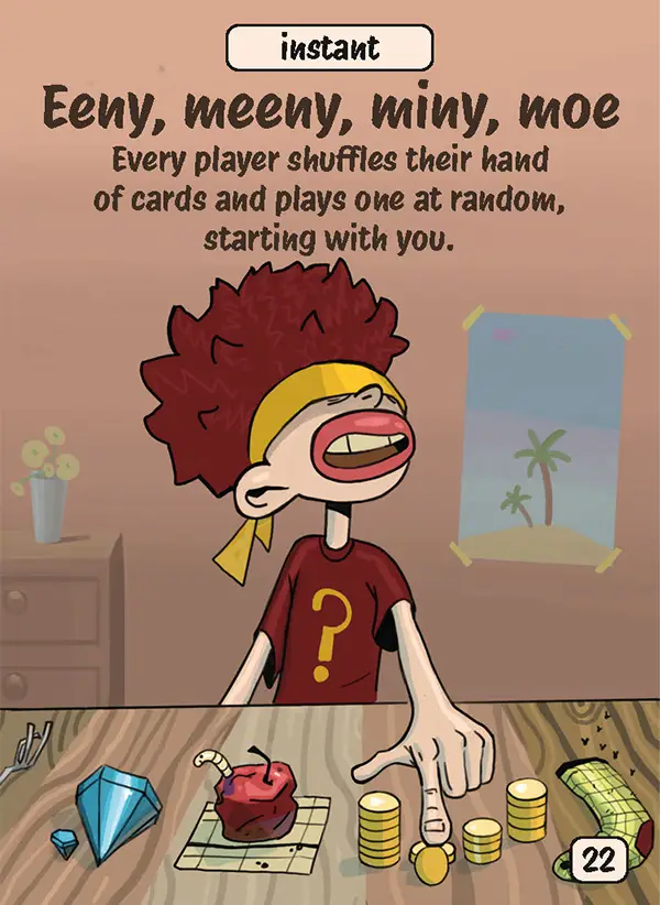 Card 22 of the Card Game I AM DONE