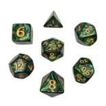 Würfelset Pearl XXL: Green (7)